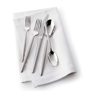 Bán buôn tùy chỉnh cổ điển Thép không gỉ Flatware Set handmade muỗng ngã ba dao trở lại trường đám cưới trang trí - Product Image 6