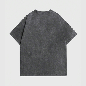 T-shirts pour hommes en gros, jersey tricoté 260g, 100% coton, manches courtes, sérigraphie, grande taille, OEM, directement de l'usine - Product Image 2