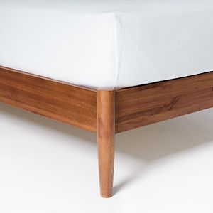 Cama Infantil de Madera Maciza, Cama Individual, Estilo Mediados de Siglo, Acabado en Color Natural, Diseño Moderno para Dormitorio de Niños y Niñas - Product Image 3