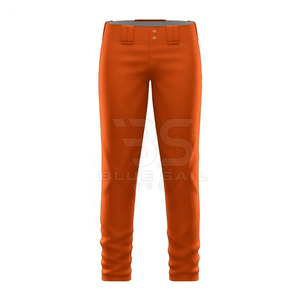 2025 haute qualité personnalisé Baseball Orange couleur vêtements jeunesse équipe vente en gros dernier pantalon de Baseball pour jeunes - Product Image 2