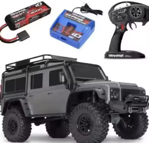 Traxxas TRX-4 Land Rover Defender RC 4x4 Rock Crawlers RTR con Combo LiPo 3S, Garantía de 3 Años, Hecho en China - Product Image 1