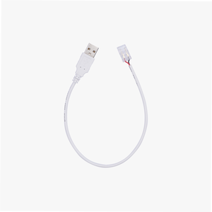 USB-A to 2 Pin 8mm Solderless <b>Quick</b> <b>Connector</b> for White LED Strips - Product Image 3