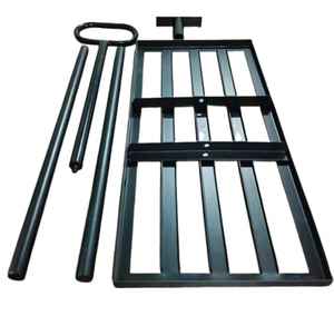 Barre de fixation rapide, poignée en U, niveleur de pelouse avec revêtement en poudre, râteau, fabrication de tôles, produit avec service OEM personnalisé - Product Image 2