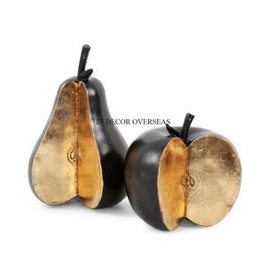 Look accrocheur Qualité supérieure Métal de haute qualité Plaqué or Apple Designer Dessus de table Sculpture décorative au meilleur prix - Product Image 4