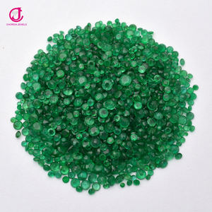 Lot de vente en gros de pierres précieuses émeraude taillées rondes de 1.5mm à 2.5mm à vendre Fabricant de pierres précieuses émeraude fabriquées à la main - Product Image 3