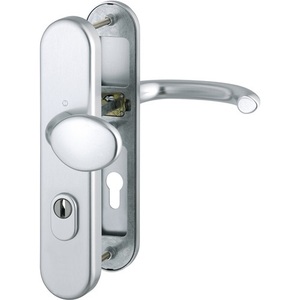 HOPPE Schutzgarnitur Marseille 76G/3332ZA/3410/1138 Aluminium F1 72 mm 36-46 mm <b>Storage</b> <b>Lockers</b> for 36-46 mm HOPPE - Product Image 1