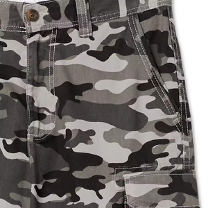 Shorts décontractés pour hommes, coupe décontractée, style polyvalent pour toutes les occasions, vêtements de sport, tissu extensible 100% coton, mouvement maximal - Product Image 4