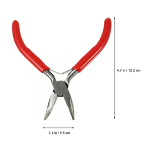 Jewelry <b>Plier</b> Wire Wrapping Bent Chain Nose <b>Plier</b> Stainless Steel Colored Comfy Gripped Jewelry Accessories - Product Image 2