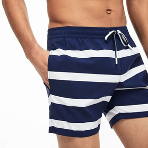 Wholesale Custom Black Mesh Cotton Fabric Board <b>Shorts</b> Casual Stretch <b>Short</b> <b>Swim</b> Trunk with Breathable <b>Pattern</b> Printing - Product Image 3