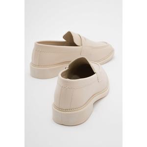 Ballerina donna pelle nera con pietre sul davanti - Product Image 6