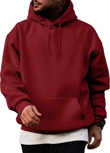 Sudadera con capucha de poliéster con logotipo personalizado básico, cómoda, sostenible, lavable, para el hogar, hotel, avión, viaje, exterior, interior, para adultos - Product Image 3