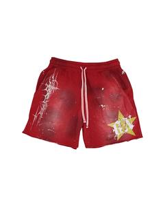 Ensembles de chemises de survêtement et de shorts de couleur noire à coquille souple imprimée sur mesure pour hommes ensembles d'été personnalisés et lourds - Product Image 3