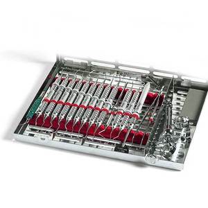 ถาดฆ่าเชื้ออุปกรณ์ทางทันตกรรมแบบโลหะ รุ่น Signature Series สำหรับ 16 ชิ้น อุปกรณ์จัดระเบียบเครื่องมือทันตกรรมระดับมืออาชีพ สำหรับคลินิกศัลยกรรมช่องปาก - Product Image 2