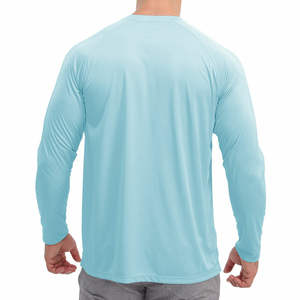 Camisa de manga larga para el sol, camisas de pesca de rendimiento personalizadas de alta calidad Upf50 + secado rápido Uv que absorbe la humedad - Product Image 2