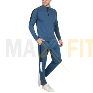 Best Selling High <b>Waist</b> Men's Casual Sweatpants Custom Color Cotton Blank Jogger <b>Trousers</b> <b>Elastic</b> <b>Waist</b> High Quality Street Wear - Product Image 2