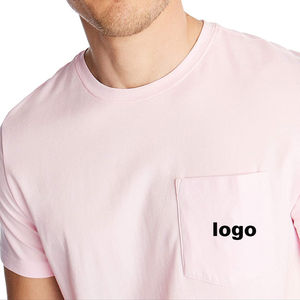 Plus la taille des hommes hauts O cou à manches courtes hommes t-shirt mince hommes impression décontracté été couleur unie personnalisé t-shirt vêtements en gros - Product Image 4