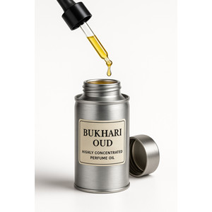 Huile de parfum concentrée Bukhari Oud de haute qualité 500 grammes parfum unisexe longue durée pour un usage quotidien et la fabrication de parfums - Product Image 1