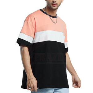 เสื้อยืดผู้ชายลำลองใส่สบายทรงโอเวอร์ไซส์ ผ้าฝ้าย ระบายอากาศได้ดี เหมาะสำหรับใช้ในชีวิตประจำวัน ดีไซน์ใหม่ สีและโลโก้ปรับแต่งได้ - Product Image 6