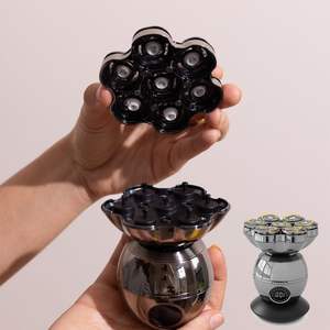 Afeitadora Rotativa Íntima para Hombre, 7 Cabezales Flotantes, Doble Cuchilla, para Cara, Nariz y Cuerpo, Resistente al Agua y con Certificación IPX7 - Product Image 1