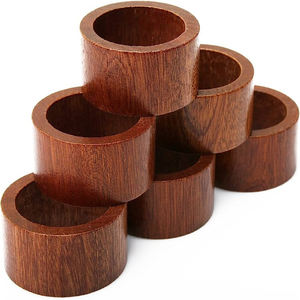 Servilletero para decoración, diamantes de imitación transparentes, corte láser, accesorios Vintage de oro y plata, piezas de cristal de boda, función de Color, mano Eco - Product Image 5