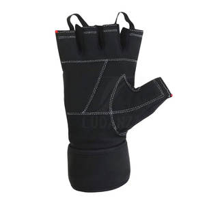 Gants de gymnastique de sport demi-doigt sur mesure de haute qualité Conception sans doigts pour l'entraînement physique d'haltérophilie - Product Image 4