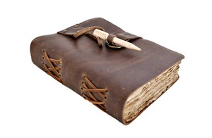 Journal personnalisé A5 en cuir véritable fait à la main vintage bloc-notes à spirale journal intime brun rustique pour hommes femmes emballage en boîte - Product Image 2