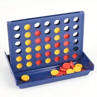 Настольная игра Connect Four Mini: Портативная развивающая игра для 2 игроков, семейное развлечение, мини/большой размер, для детей, путешествий, домашних игр