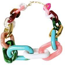 Wholesale Price Exclusive Premium Resin Chain Necklace for Women New Vintage Style chain necklace for modern jewelry collection - Product Image 6