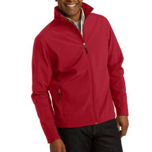 High Quality <b>Men's</b> Plus Size Softshell Winter <b>Jacket</b> with Waterproof and Breathable Heated Zipper Closure - Product Image 5