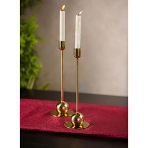 Candélabre en aluminium durable fabriqué à la main avec des motifs floraux complexes pour les mariages, les rassemblements en plein air et les décorations de Noël - Product Image 1