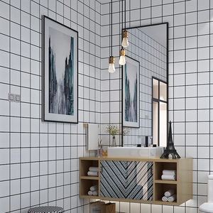 Pegatinas Autoadhesivas de Mosaico SXP-PVC para <span class=keywords><strong>Pared</strong></span> y Suelo, Decoración Universal Moderna y Minimalista para Toda la Casa - Product Image 1