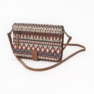 Bolso Tote de Cuero PU Estilo Occidental con Acabado Pulido, Cierre de Cremallera, Dos Correas de Hombro, Ligero y Ecológico para Mujer - Product Image 2