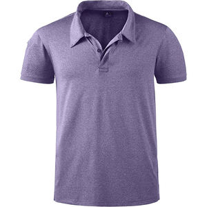 Men’s Plain Polo <b>Shirt</b> Solid Color <b>Collared</b> <b>T</b>-<b>Shirt</b> Factory Direct Wholesale - Product Image 2