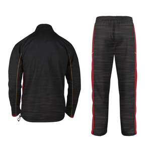 Tracksuit Boys <b>Color</b> Block Button Down Shirt and Jogger Pants Button Up Sweatsuits Sets (Size: 5-12T) - Product Image 5