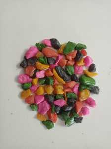 Citron Jaune 10-20mm Enduit Quartz Pierre Puces Agrégat Architecture Extérieure Décoration Pierre Concassée Gravier Pierre Concassée - Product Image 4