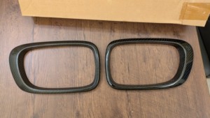 Cubierta de Parrilla para bmw E46 2D 99-03 (CF0907BW04) - Product Image 2