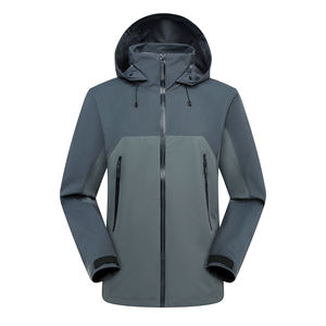 Chaqueta acolchada chaqueta de invierno personalizable para hombre chaqueta Softshell repelente al agua ligera cómoda con cremallera bordada - Product Image 1