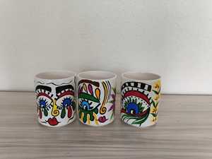 DAFNI BIG PAZAR Taza de Cerámica con Relieve 3D Personalizada, Hecha a Mano, Pintada a Mano, con Diseño de Frutas, Apta para Lavavajillas, Caja de Regalo, Estambul - Product Image 6