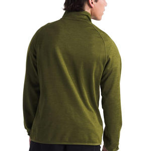 Sweat-shirt streetwear personnalisé 2026 avec logo, sweat-shirt technique à demi-zip de haute qualité pour homme, fabriqué sur mesure - Product Image 3