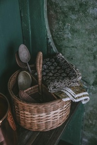 Cesta Ovalada de Ratán Ecológica Artex Green Earth, Cestas de Almacenamiento Hechas a Mano, Ratán Natural Moderno Multifuncional Hecho en Hanói - Product Image 4