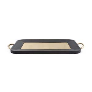 Plateau de service en verre en laiton fait à la main, nouveau miroir de luxe, taille personnalisée, plateau de cuisine, top des ventes en gros - Product Image 5
