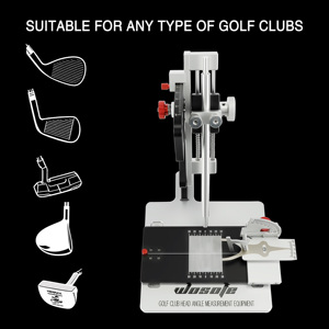 Herramientas de Medición de Cabeza de Palo de Golf de Aluminio con Logotipo Personalizado, Venta Directa de Fábrica 2025, para Medir el Ángulo de Inclinación y el Ángulo de Descanso, Herramientas para Taller de Golf - Product Image 5