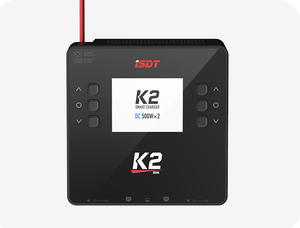 เครื่องชาร์จแบตเตอรี่ <span class=keywords><strong>K2</strong></span> <span class=keywords><strong>isdt</strong></span> <span class=keywords><strong>Air</strong></span> RC อัจฉริยะช่องคู่ ac/dc ชาร์จเร็วสำหรับโดรน FPV Lipo 1 ~ 6S - Product Image 6