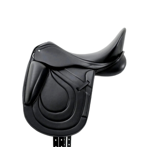 Silla de Montar Inglesa Occidental de Cuero Genuino de Alta Calidad con Estructura Duradera de Madera/Plástico - Silla de Montar Multiusos para Caballos - Product Image 1