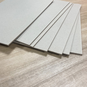 Cao Cấp Thân Thiện Với Môi Tái Chế Hai Mặt Màu Xám Hội Đồng Quản Trị 0.4-4Mm 250-2500gsm Màu Xám Bìa Cho Bao Bì Hộp Thư Mục Vật Liệu Cốt Lõi - Product Image 1