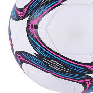 High Quality Custom PU <b>Leather</b> Soccer Ball Official Size 5 <b>Football</b> for Sports and Training Direct from Manufacturer Supply - Product Image 3