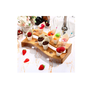 Support de cône de crème glacée en bois de haute qualité pour les restaurants et les mariages Caractéristique bon marché Vente chaude au meilleur prix - Product Image 5
