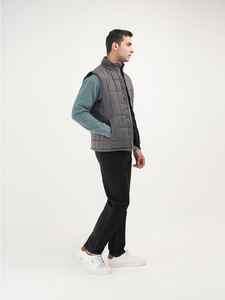 Veste sans manches pour homme, saison hivernale 2025, vêtements décontractés, veste bomber légère pour homme, vente en gros, nouvelle conception de veste personnalisée - Product Image 3