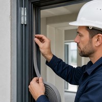 Einseitig Klebende Schaumstoff-Dichtungsstreifen Wetterfeste Abdichtung EVA EPDM Neopren für Tür- und Fensterabdichtung Maßgefertigt OEM
