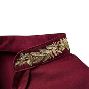 เสื้อปักลายสำหรับผู้ชายใส่สบายปรับสีได้-สินค้ามาใหม่ดีไซน์ยาวผลิตตามสั่ง - Product Image 3